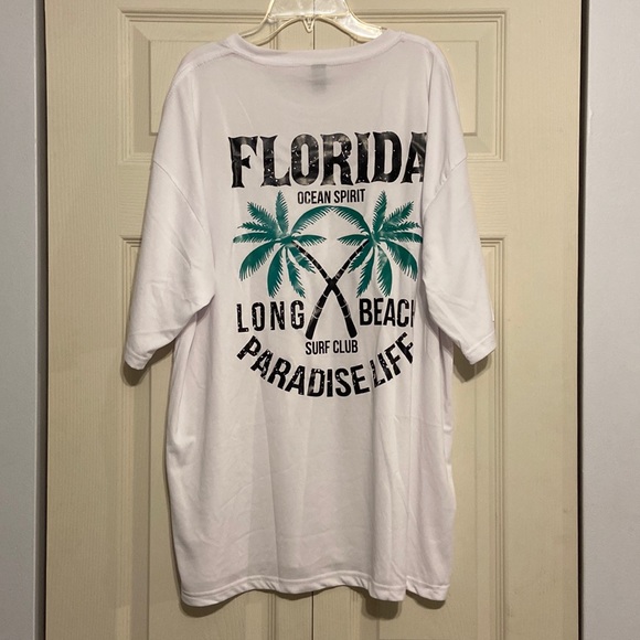Florida Oversized White Tee - Picture 5 of 5